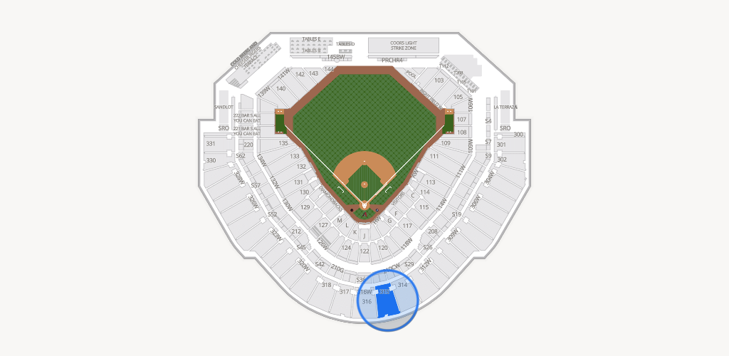 Chase Field Seating Chart