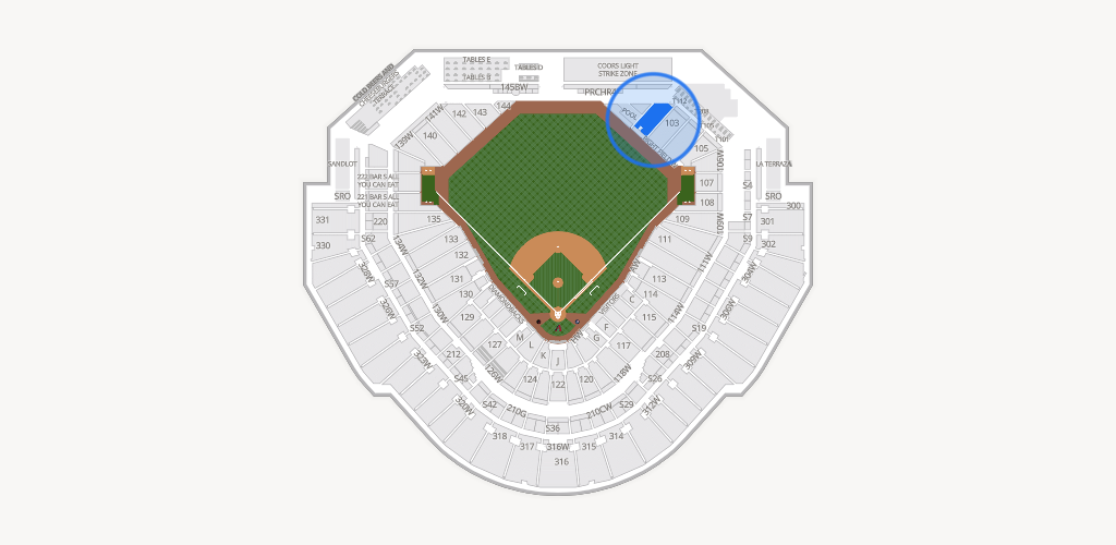 Chase Field Seating Chart