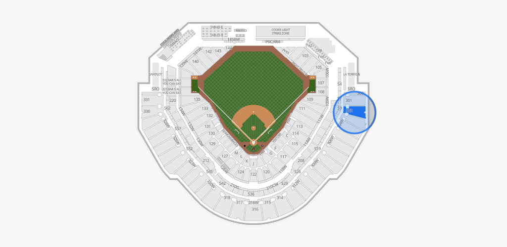 Chase Field Seating Chart