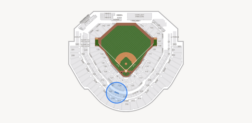Chase Field Seating Chart