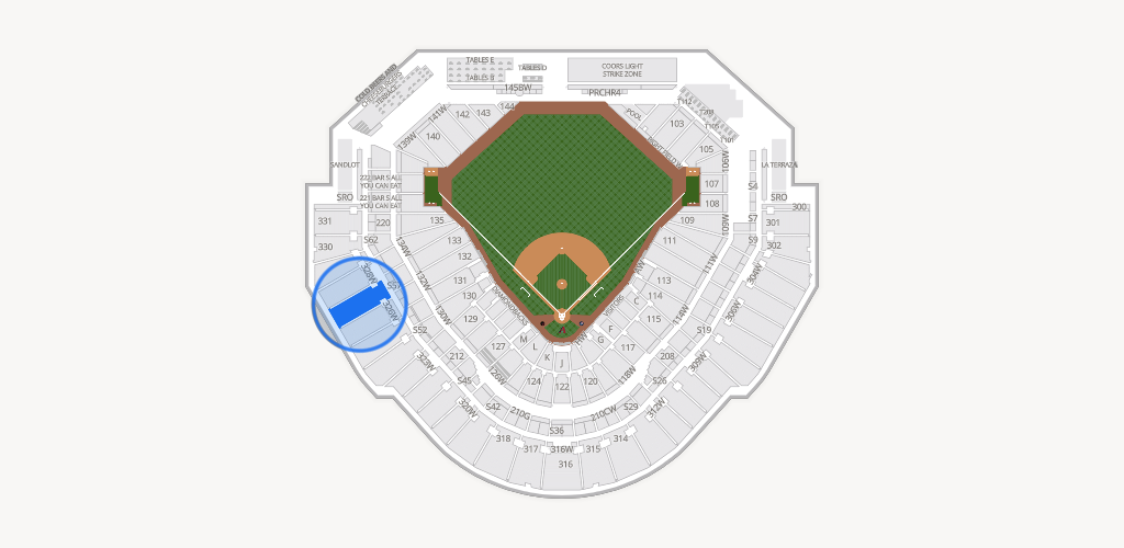 Chase Field Seating Chart
