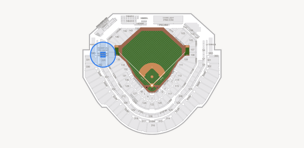 Chase Field Seating Chart