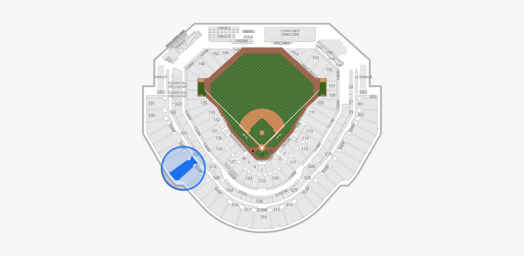 Chase Field Seating Chart
