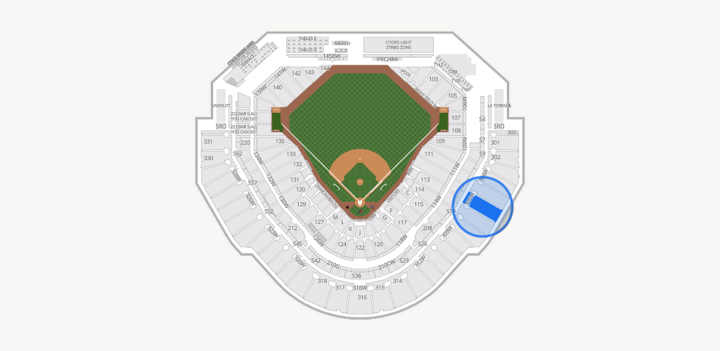 Chase Field Seating Chart