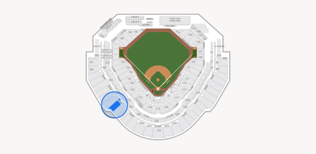 Chase Field Seating Chart