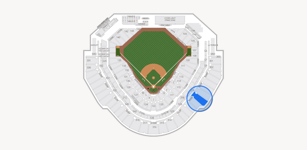 Chase Field Seating Chart