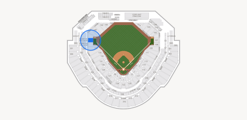Chase Field Seating Chart