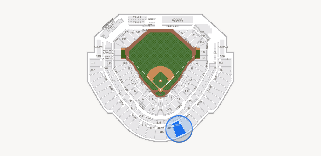 Chase Field Seating Chart