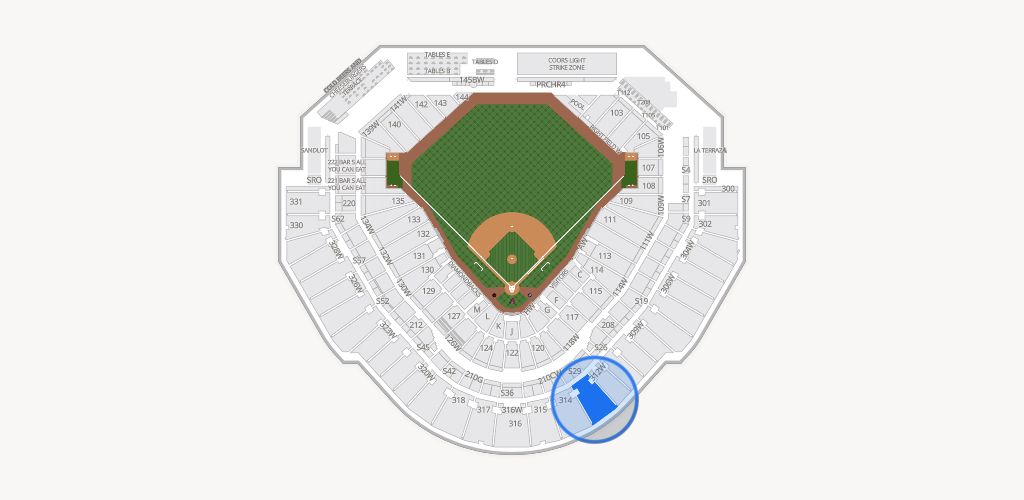 Chase Field Seating Chart