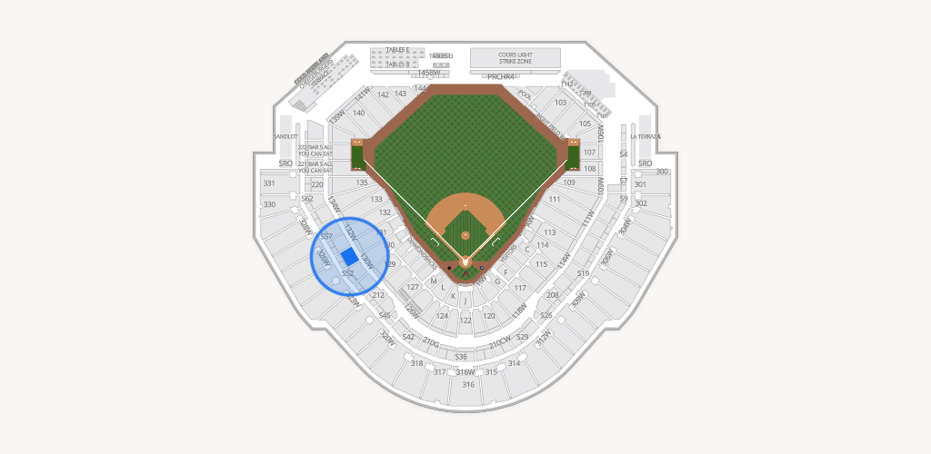 Chase Field Seating Chart