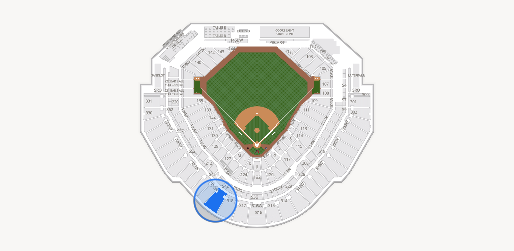 Chase Field Seating Chart