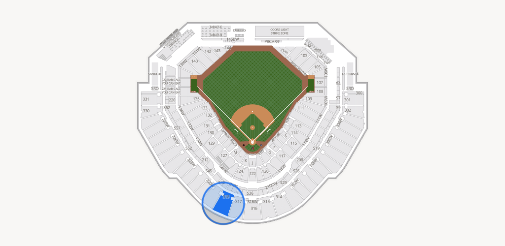 Chase Field Seating Chart