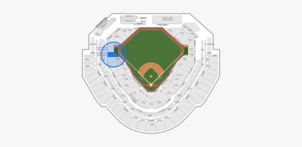 Chase Field Seating Chart