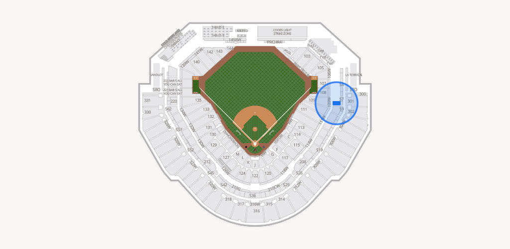 Chase Field Seating Chart