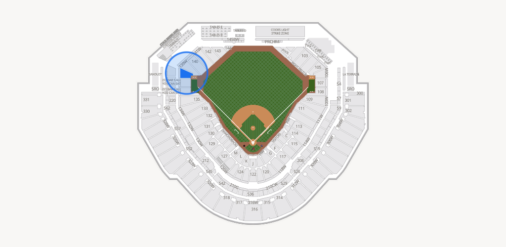 Chase Field Seating Chart