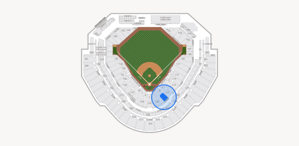 Chase Field Seating Chart