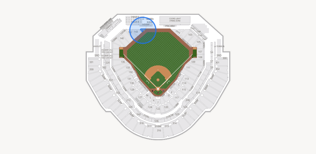 Chase Field Seating Chart