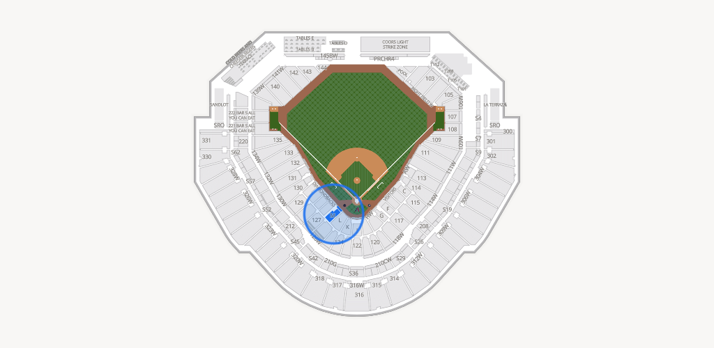 Chase Field Seating Chart