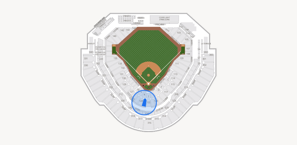 Chase Field Seating Chart