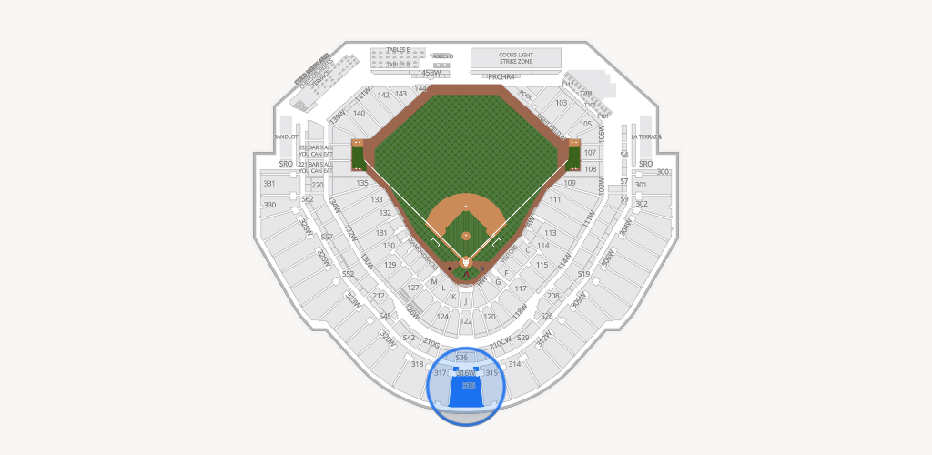 Chase Field Seating Chart