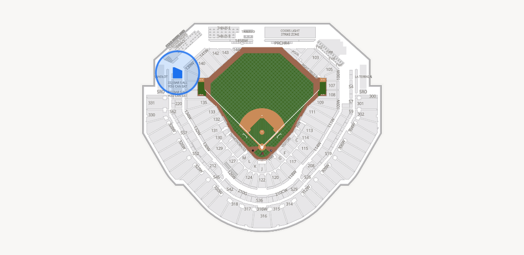 Chase Field Seating Chart