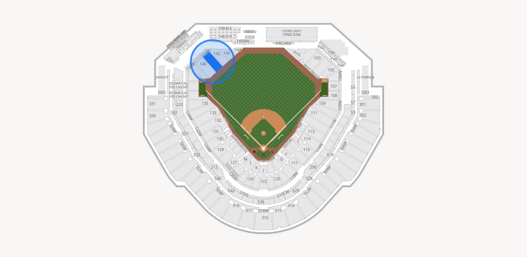 Chase Field Seating Chart