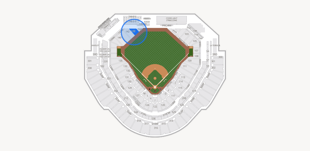Chase Field Seating Chart