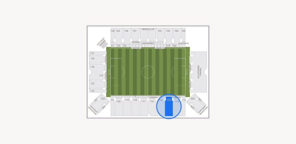 Chase Stadium Seating Chart