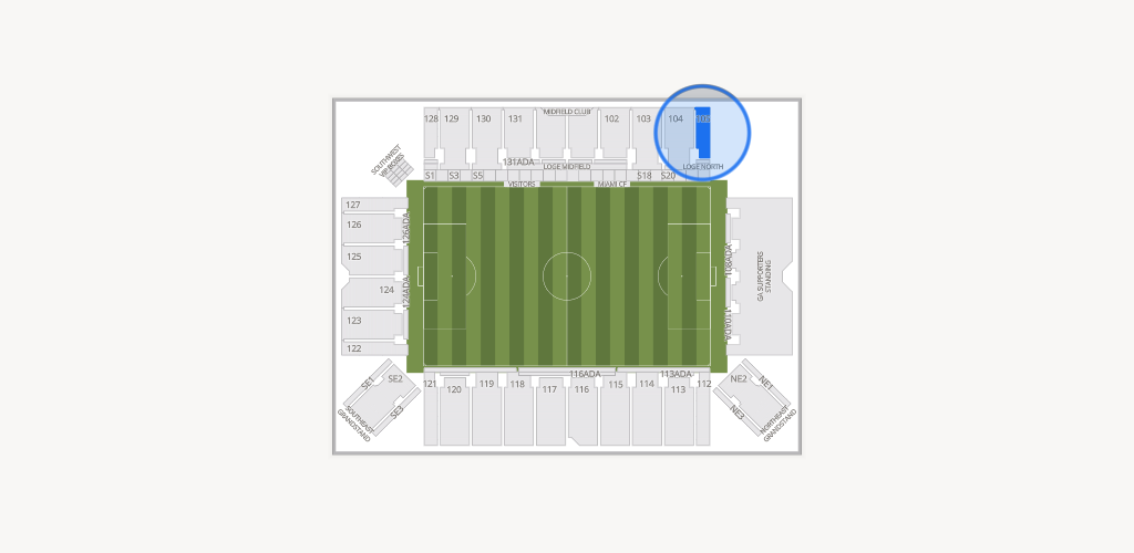 Chase Stadium Seating Chart