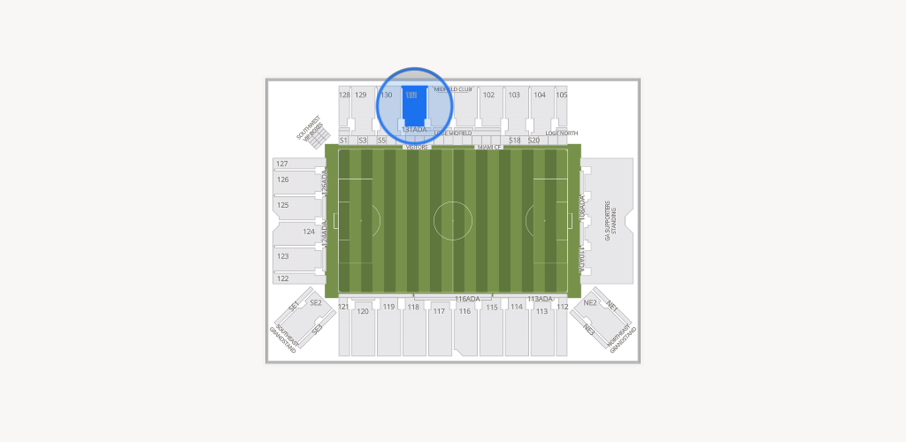 Chase Stadium Seating Chart