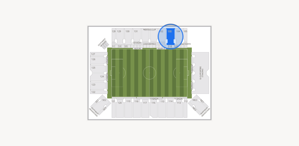 Chase Stadium Seating Chart