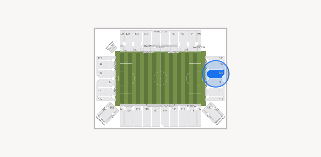 Chase Stadium Seating Chart