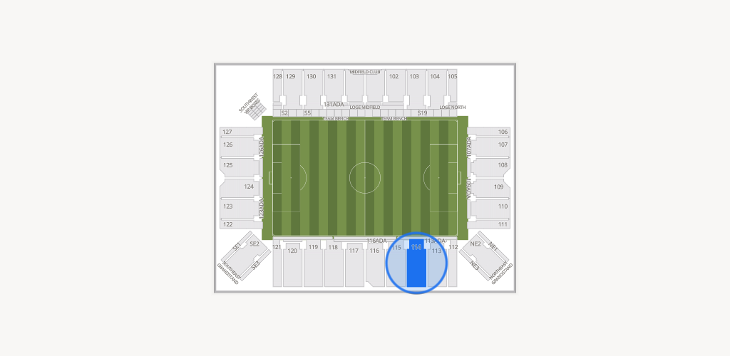 Chase Stadium Seating Chart
