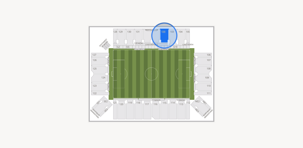 Chase Stadium Seating Chart