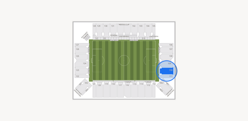 Chase Stadium Seating Chart