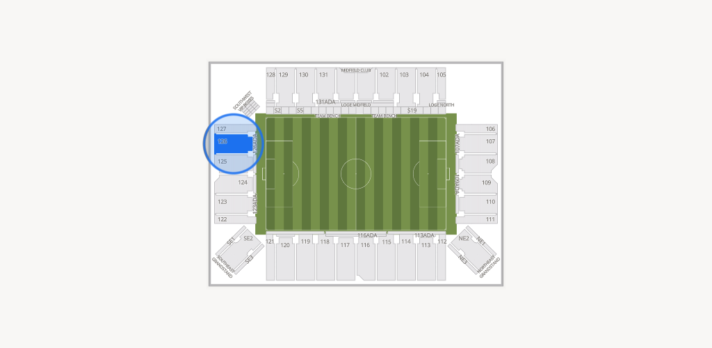 Chase Stadium Seating Chart
