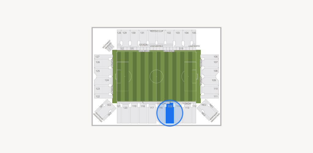 Chase Stadium Seating Chart