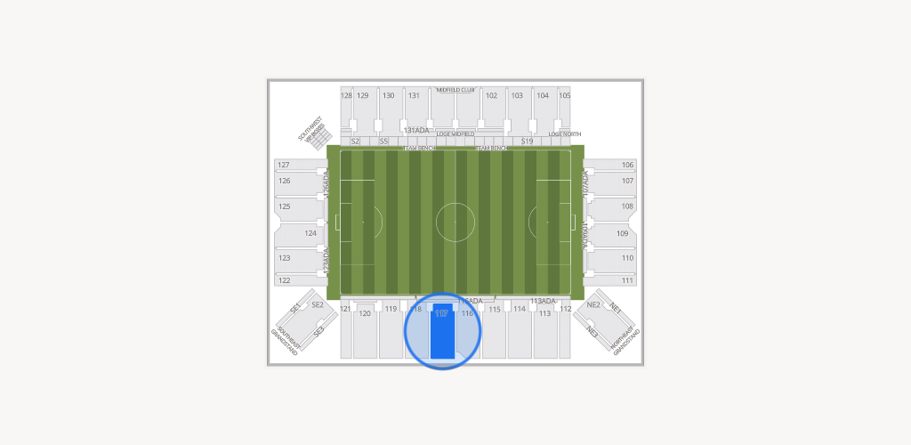 Chase Stadium Seating Chart