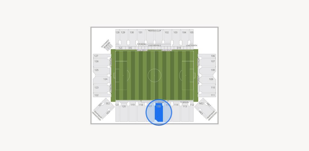 Chase Stadium Seating Chart