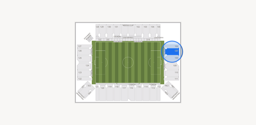 Chase Stadium Seating Chart