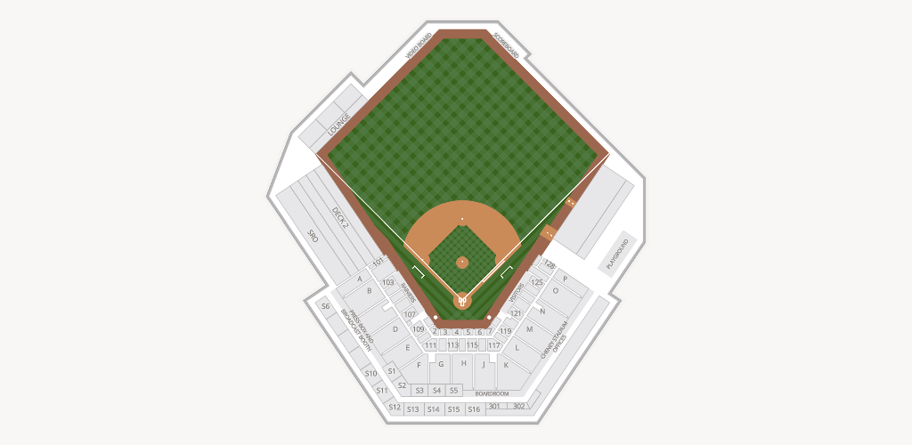 Cheney Stadium Seating Chart