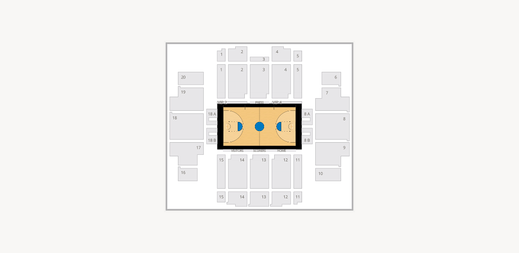 Chiles Center Seating Chart