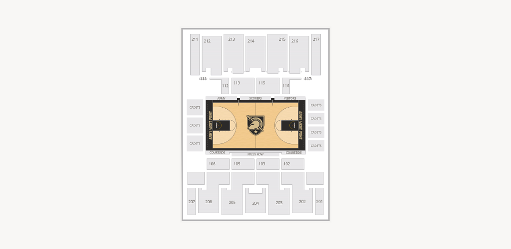 Christl Arena Seating Chart