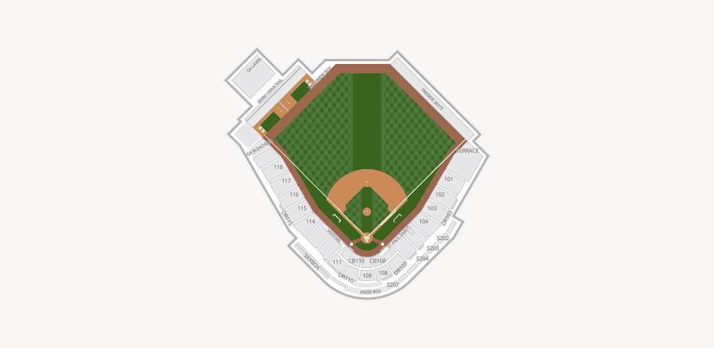 CHS Field Seating Chart
