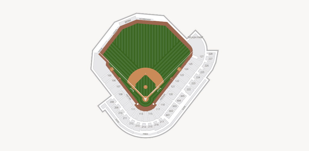 Chukchansi Park Seating Chart