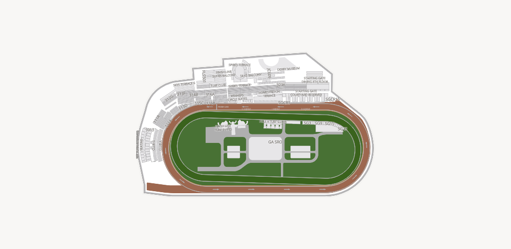 Churchill Downs Seating Chart