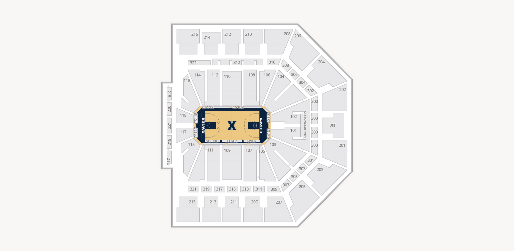 Cintas Center Seating Chart
