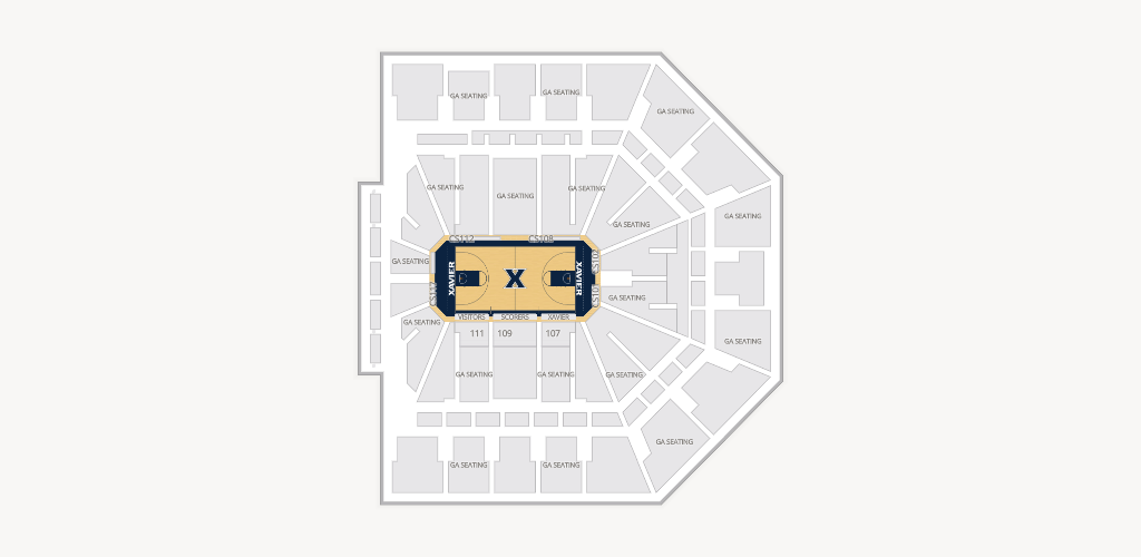 Cintas Center Seating Chart
