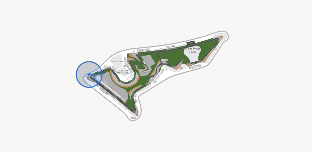 Circuit of The Americas Seating Chart