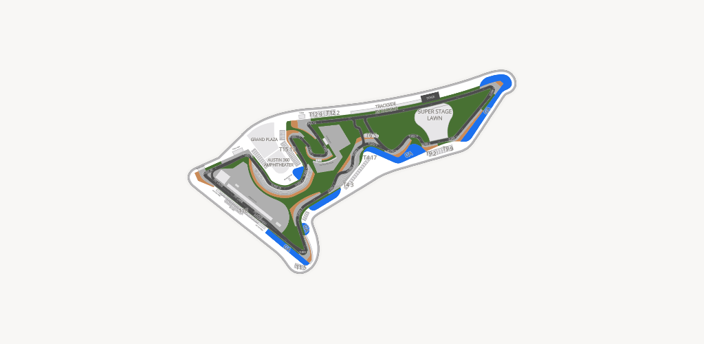 Circuit of The Americas Seating Chart